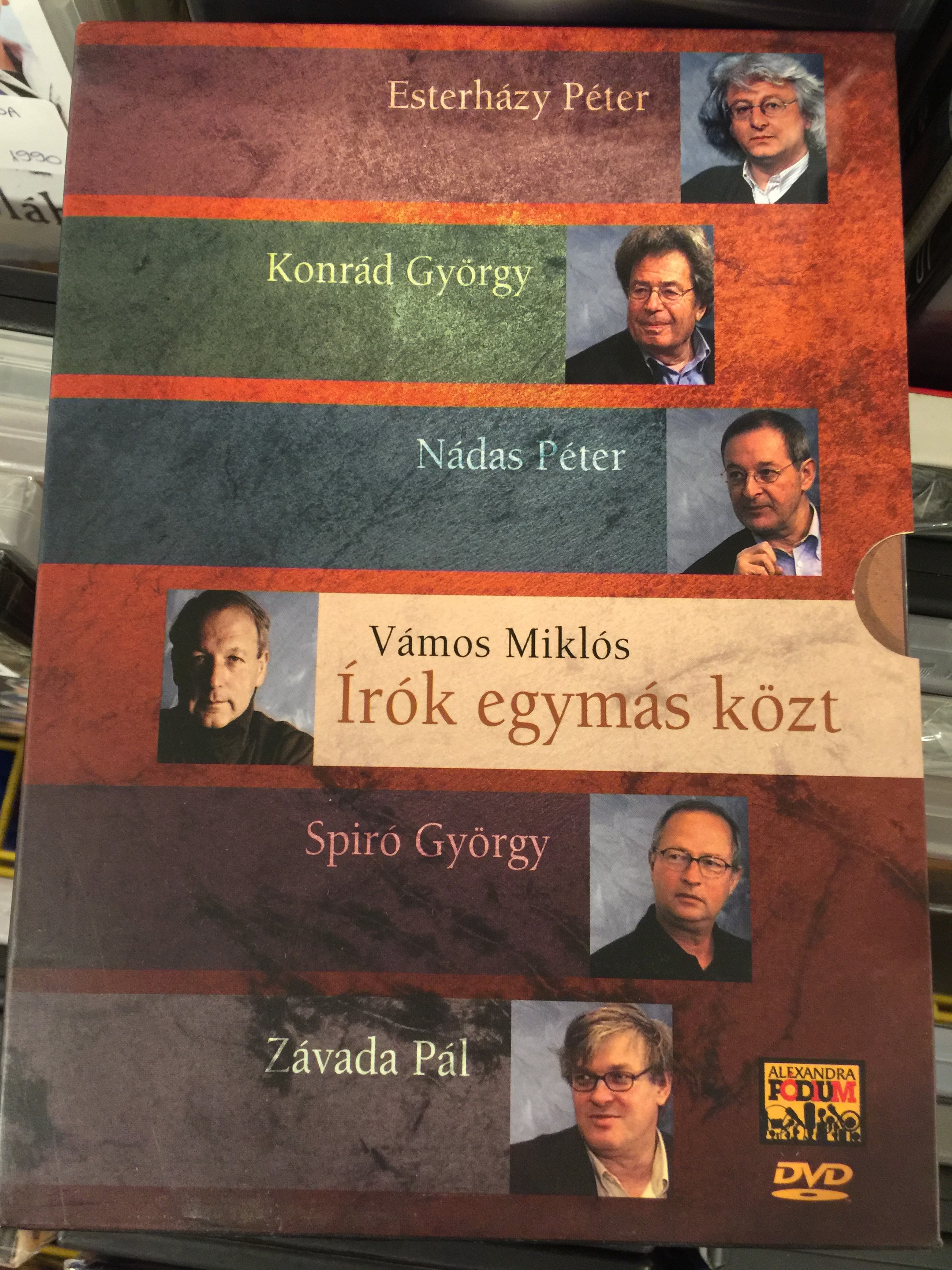 Írók egymás közt DVD 2007 Hungarian Writers among themselves  1.JPG
